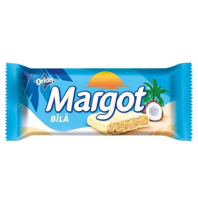 ORION MARGOT Biela Tyčinka s kokosom 90 g