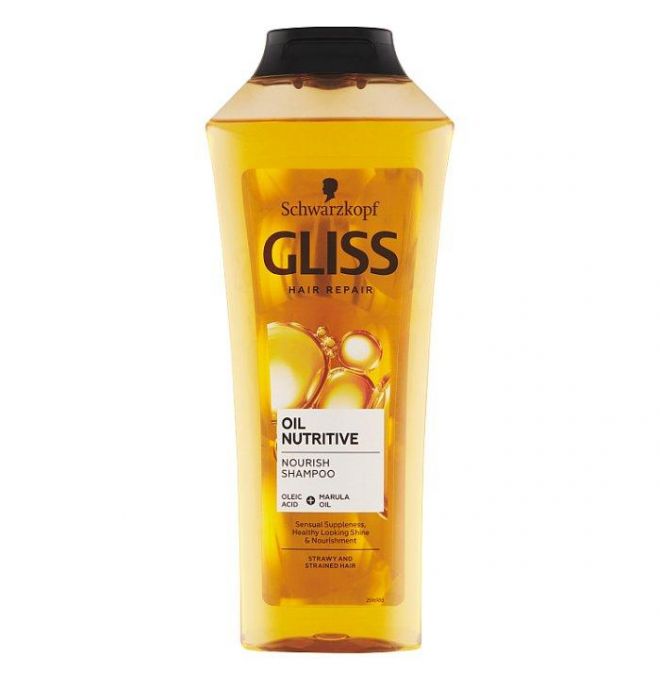 Gliss vyživujúci šampón Oil Nutritive pre rozštiepené vlasy 400 ml