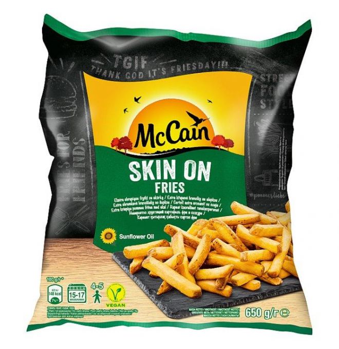 McCain Skin on Fries 650 g