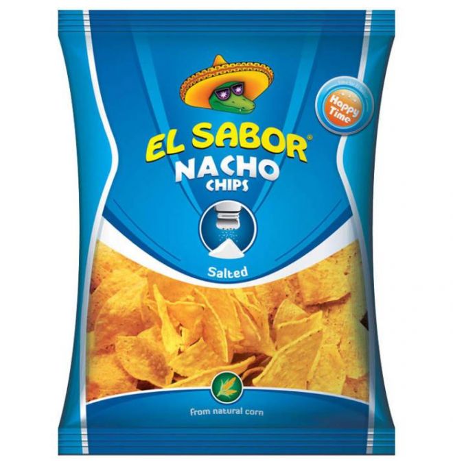 Lupienky El Sabor Tortillas Nacho Chips Solené 100g