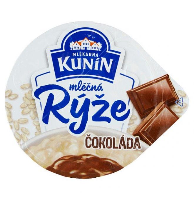 Mlékárna Kunín Mliečna ryža čokoládová 175 g