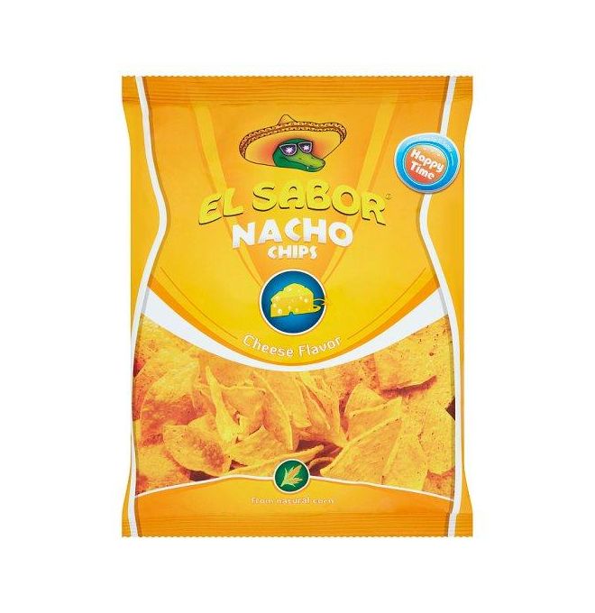 Lupienky El Sabor Nacho Chips 100g