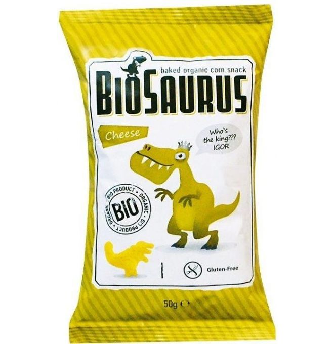 Snack Bio Biosaurus Syr 50g