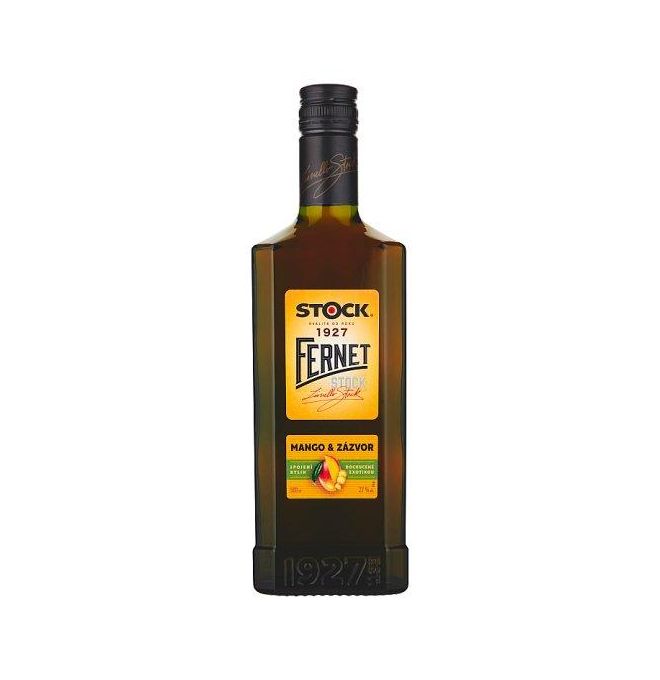 Stock Fernet Mango & zázvor 27% 500ml
