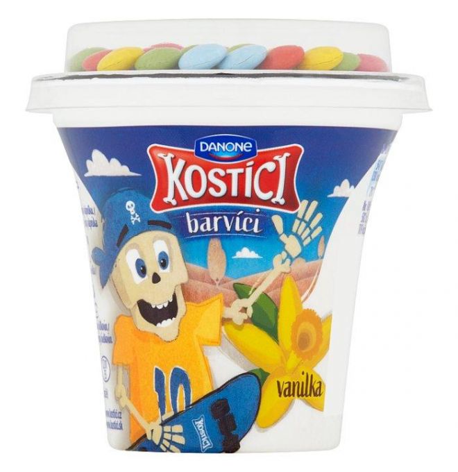Kostíci Barvíci jogurt vanilkový 109 g