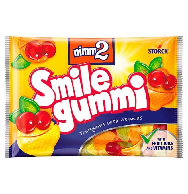 nimm2 Smilegummi ovocné bonbóny 100 g