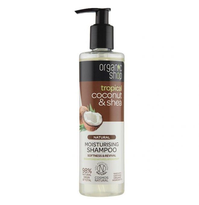 Organic Shop Kokos & maslovník hydratačný šampón 280 ml