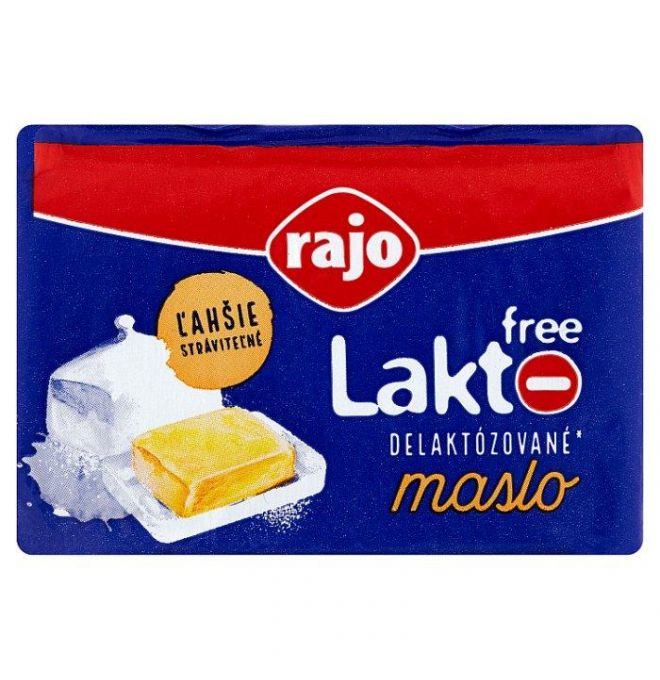 Rajo Lakto Free delaktózované maslo 125 g