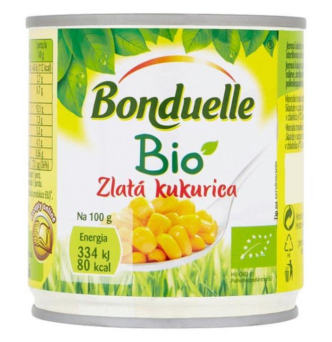 Bonduelle Bio Zlatá kukurica 150 g