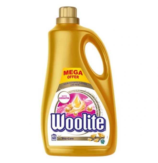 Woolite Pro-Care tekutý prací prípravok 60 praní 3,6 l