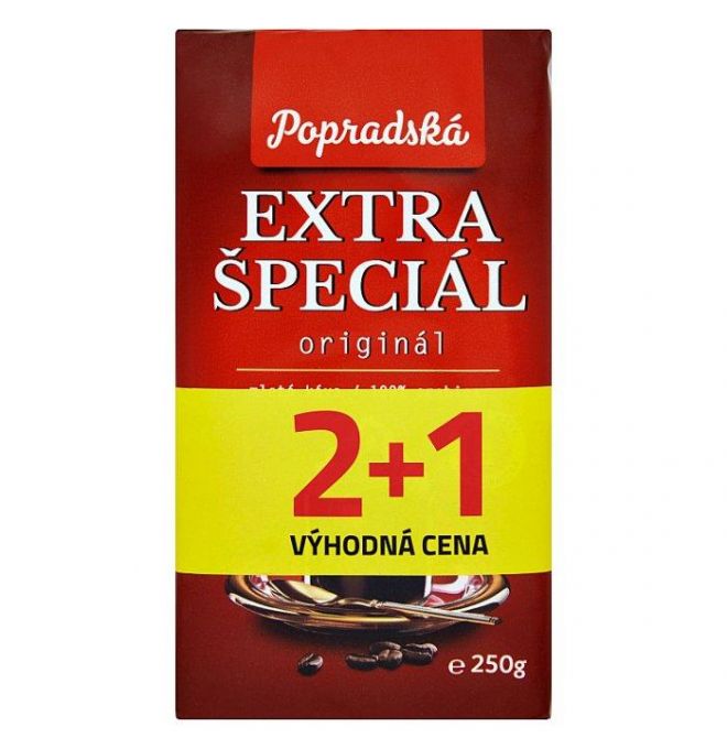Popradská Extra špeciál 250 g 2+1 Výhodná cena