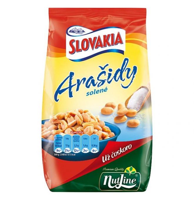 Slovakia Arašidy solené 400 g
