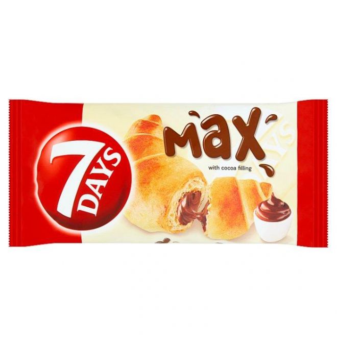 7 Days Max Croissant s kakaovou náplňou 80 g