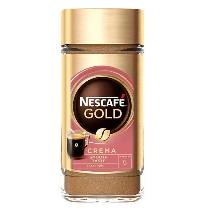 NESCAFÉ GOLD Crema, instantná káva, 200 g