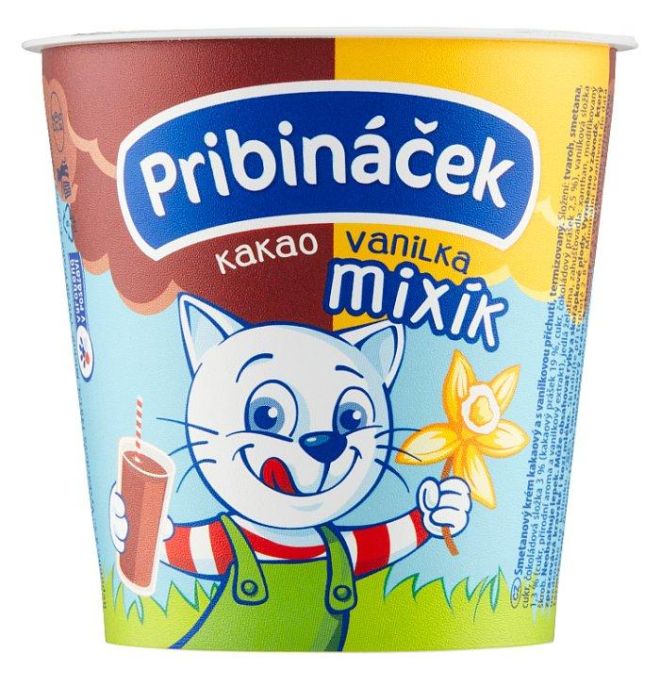 Pribináček Mixík kakao-vanilka 125 g