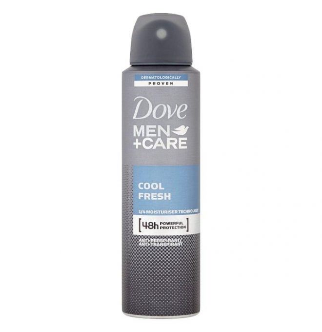 Dove Men+Care Cool Fresh antiperspirant sprej pre mužov 150ml