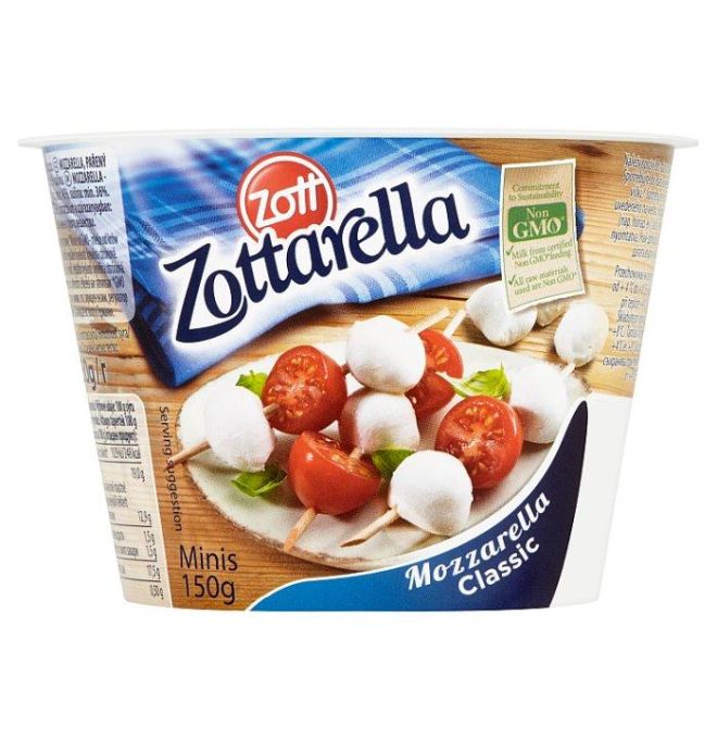 Zott Zottarella Minis Mozzarella Classic 150 g