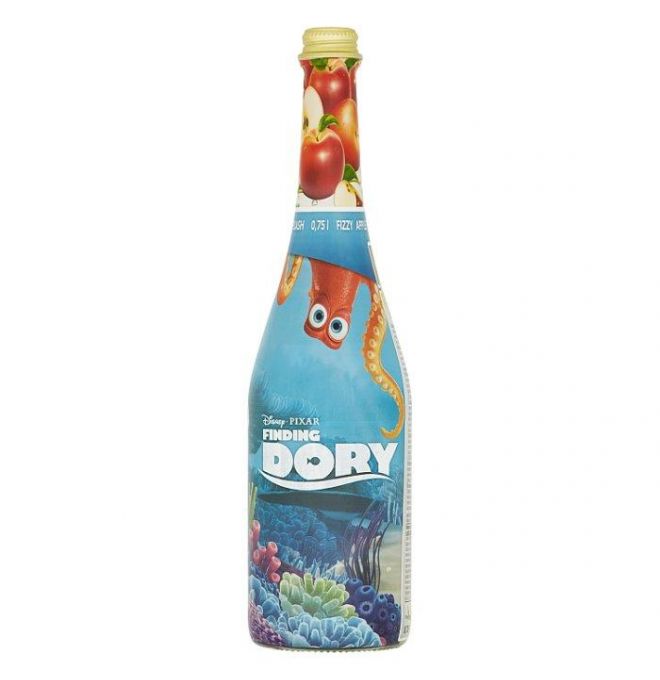 Disney-Pixar Finding Dory Sýtený ovocný nápoj s jablkovou šťavou 0,75 l