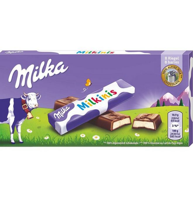 Čokoláda Milkinis 87,5g Milka