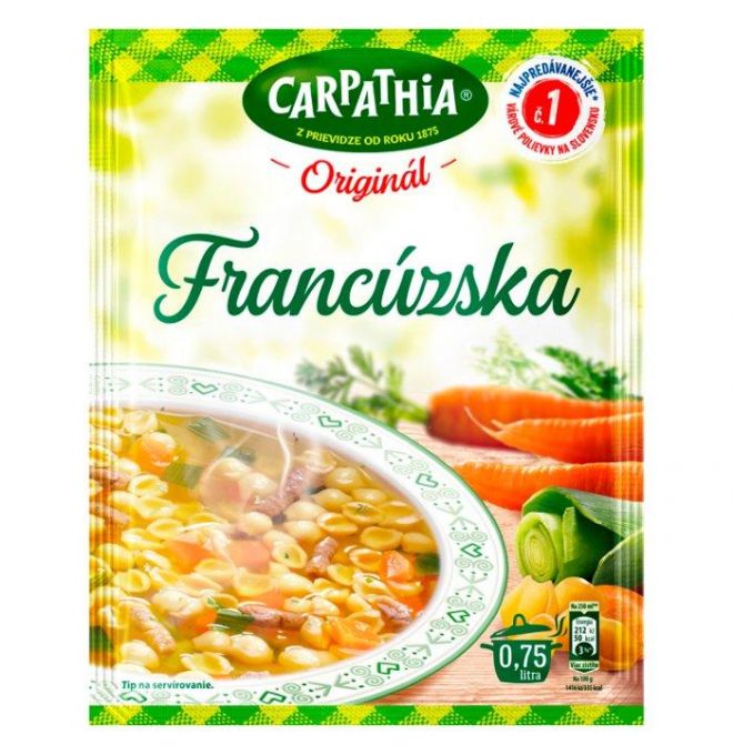 CARPATHIA Francúzska polievka vrecko 45 g