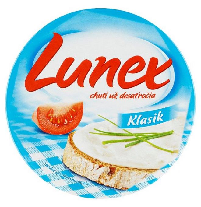 Lunex Klasik tavený syr 140 g