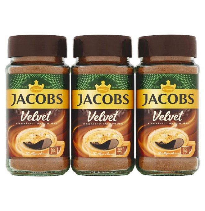 Jacobs Velvet Rozpustná káva 200 g