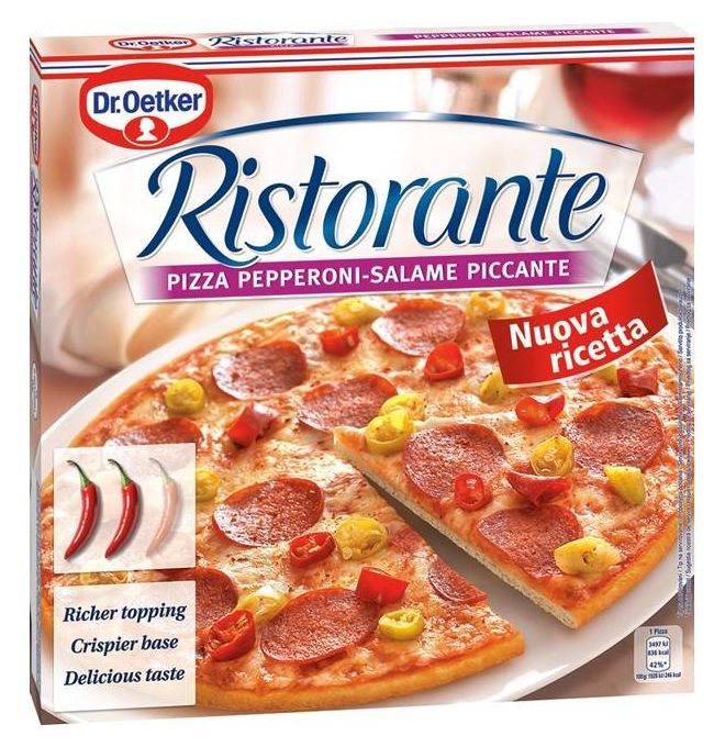 Mr.Pizza pepperoni salame 340g Ristorante