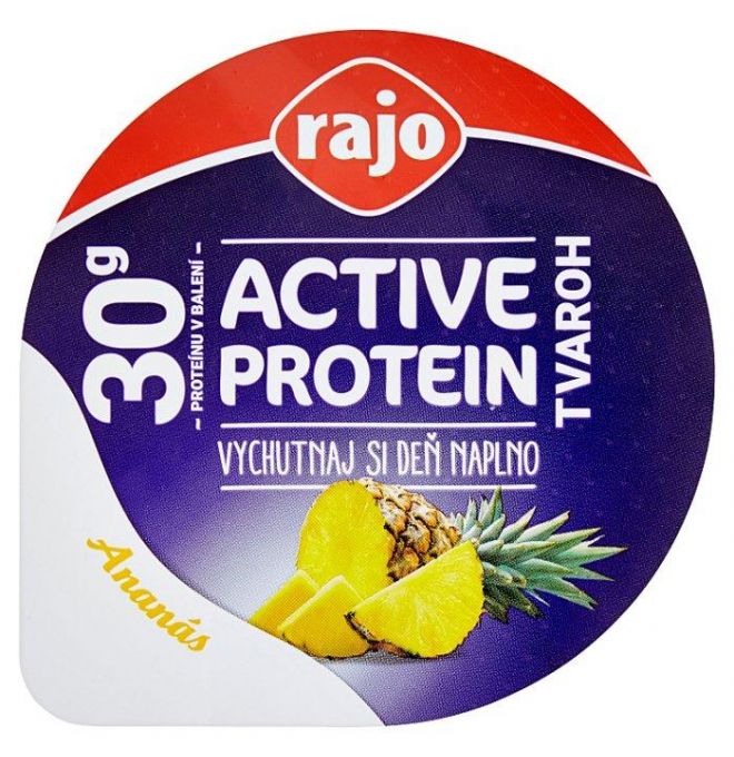 Rajo Active Protein Tvaroh ananás 200 g