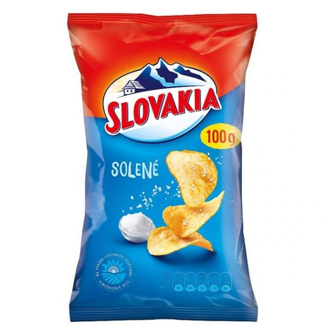 Slovakia Chips Solené 100 g