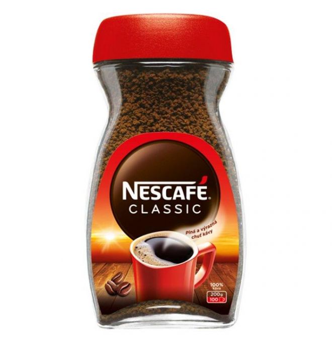 NESCAFÉ CLASSIC, instantná káva, 200 g