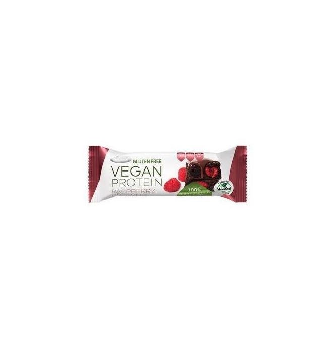 Tyč. Tekmar Protein Vegan Raspberry Brownie 40g