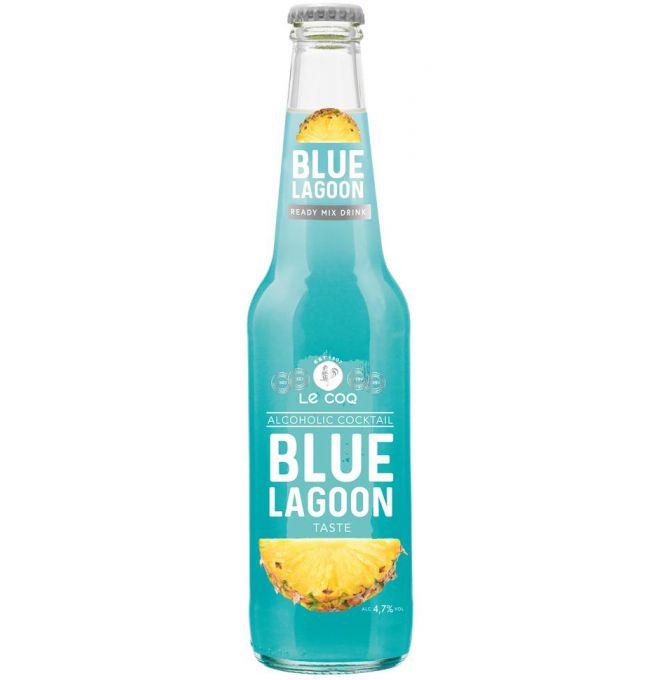 Koktejl Le Coq Blue Lagoon 4,7% 330ml