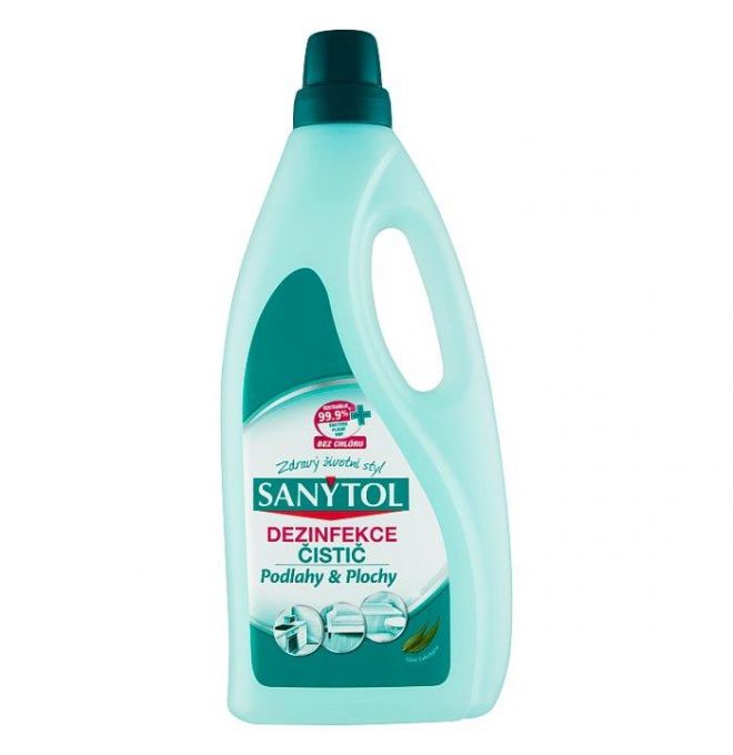 Sanytol Dezinfekcia čistič podlahy & plochy vôňa eukalyptu 1 l