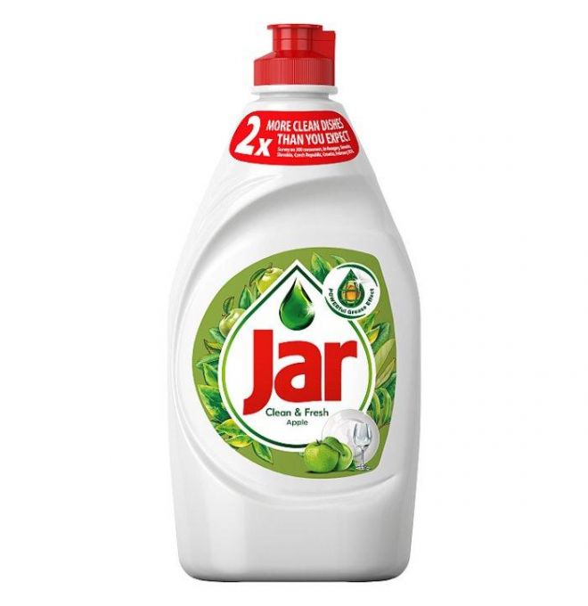 Jar Clean & Fresh Apple Prostriedok Na Riad S Bohatým Zložením 450 ml