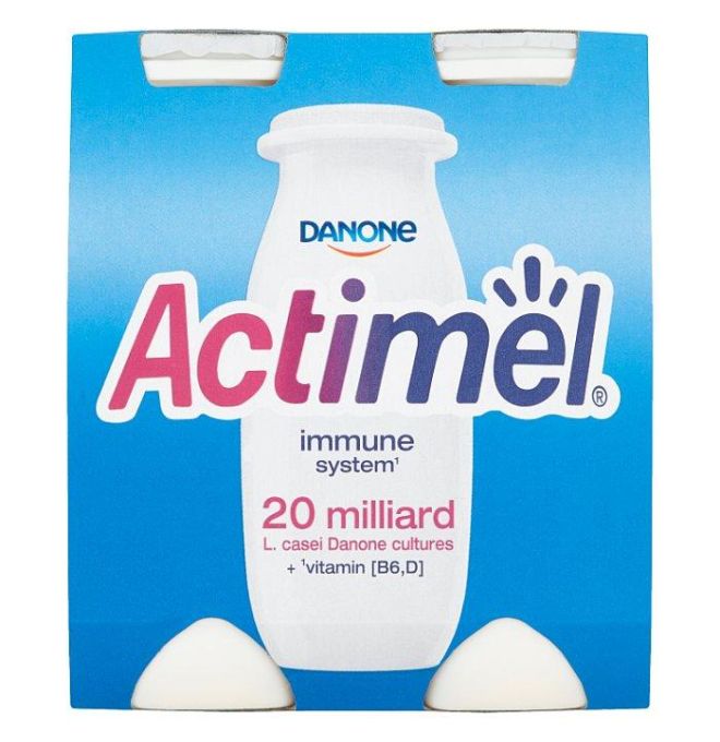 Actimel jogurtový nápoj biely 4 x 100 g
