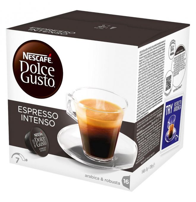 NESCAFÉ® Dolce Gusto® Espresso Intenso - káva v kapsulách - 16 kapsúl v balení