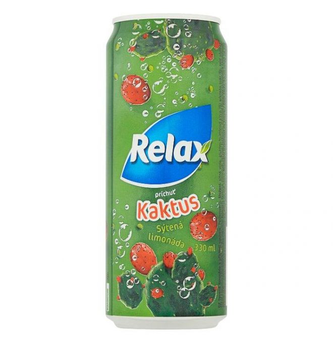 Relax Limonáda KAKTUS 0,33l PLECH Z