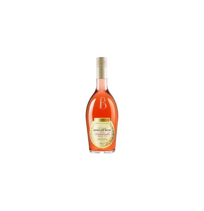 Víno Merlot Rose 1l Bostavan ružové polosladké