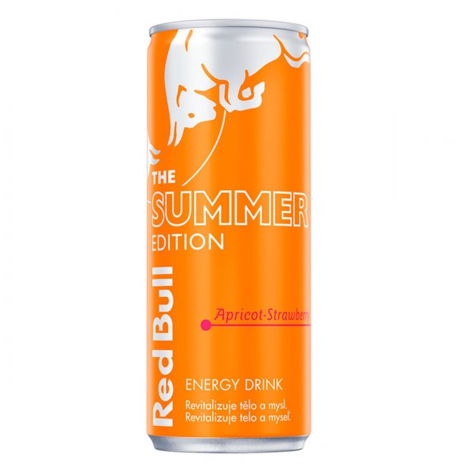 Red Bull The Summer Edition Apricot-Strawberry 250ml PLECH Z