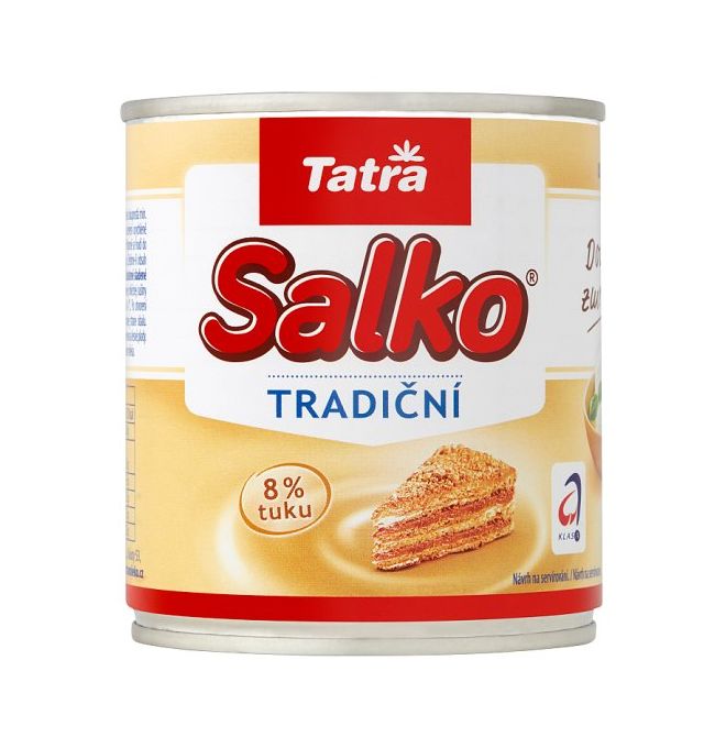 Mlieko kondenzované Salko Tatra 397g