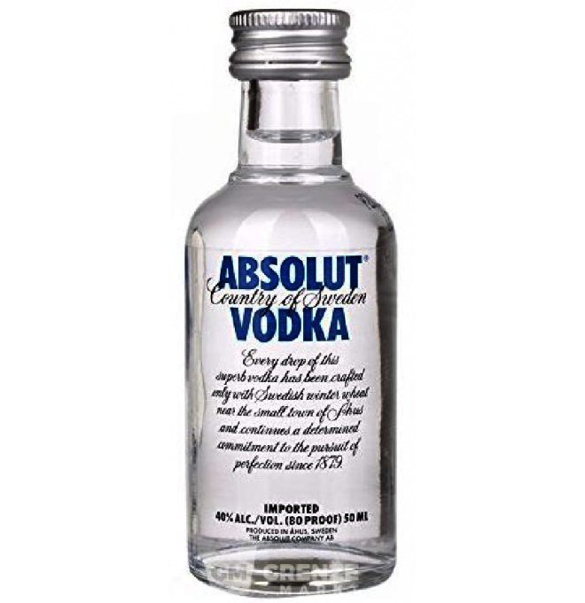 Absolut Vodka 40% 0,05l