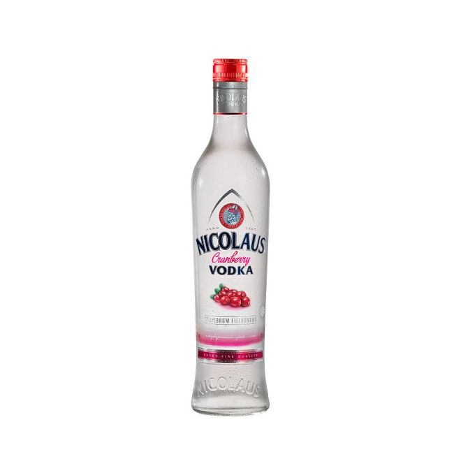 Nicolaus Vodka s brusnicovou príchuťou 38% 700 ml
