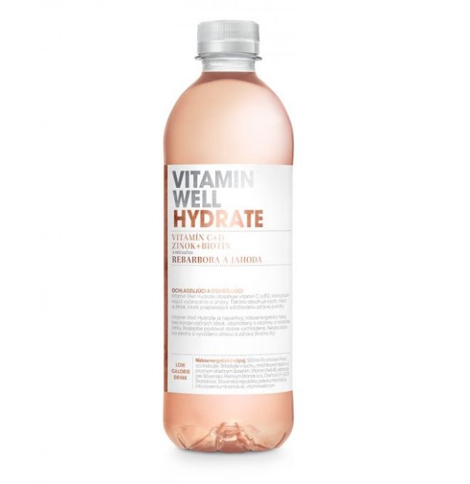 Nápoj Vitamin Well Hydrate 500ml PET Z