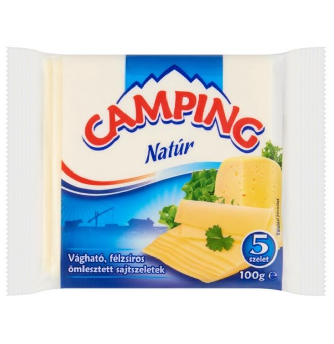 Camping plátkový syr prírodný 100g