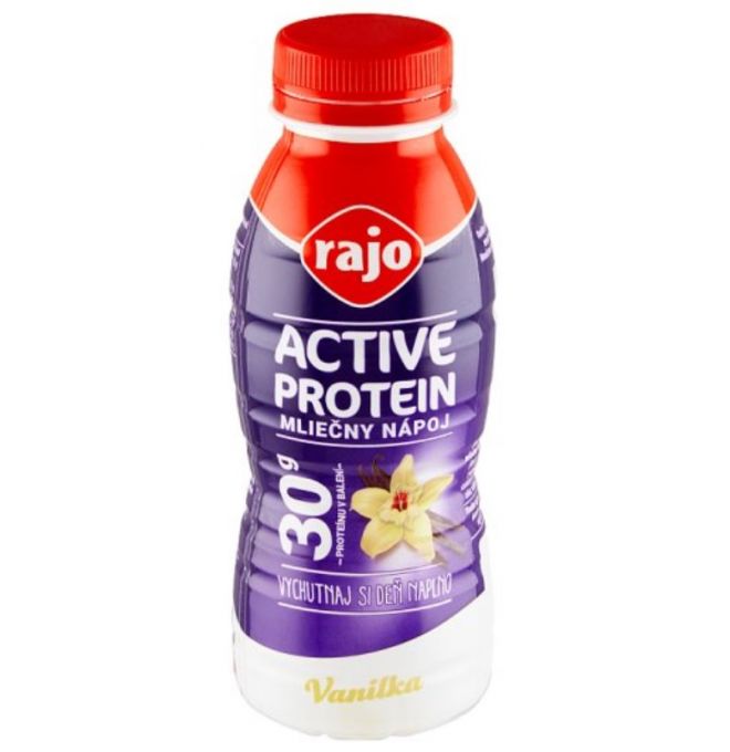 Rajo Active Protein Mliečny nápoj vanilka 330 ml