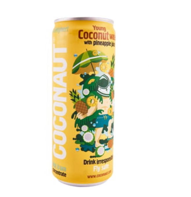 Coconut water pinapple juice 320ml: