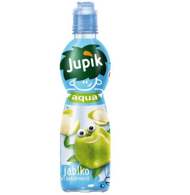 Jupík Aqua Sleeve Jablko 0,5l PET Z
