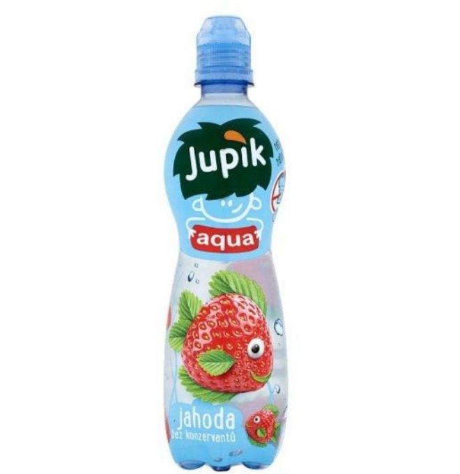 Jupík Aqua jahoda 0,5l PET Z