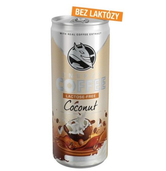 Káva Energetická Hell Energy Coffee Coconut Bez Laktózy 0,25l PLECH Z