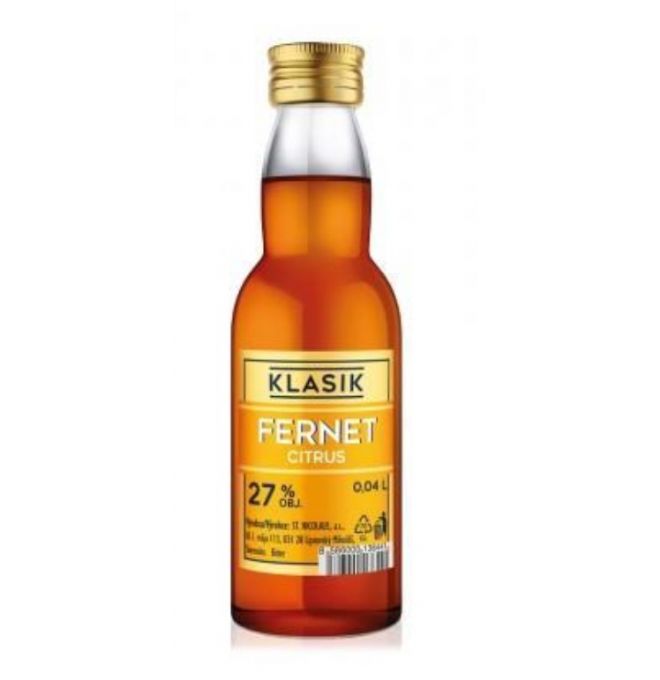 Fernet Citrus Nicolaus 27% 0,04l